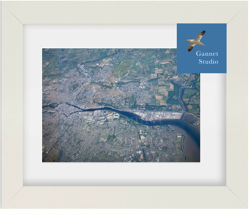 Cork City from 20000 Feet