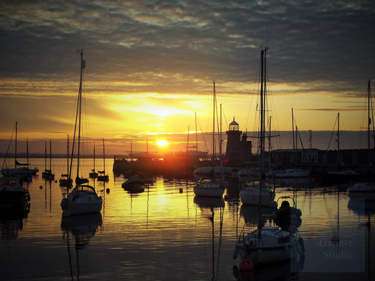 Howth Harbour Sunset